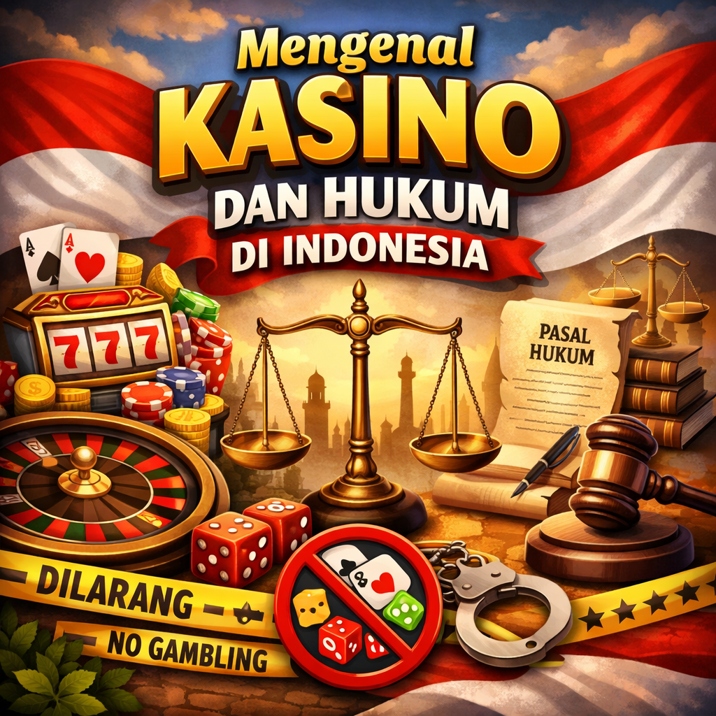 Mengenal kasino dan hukum di Indonesia: pasal terkait, risiko pidana dan fakta sosial-budaya, ditulis ringkas supaya kamu paham konteksnya sejak awal.