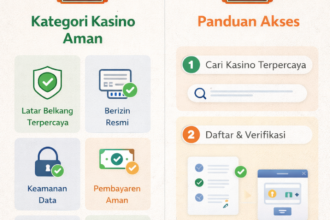 Kategori kasino aman dan panduan akses: cek lisensi, keamanan pembayaran, RTP, CS responsif, dan tips hindari situs palsu saat login tanpa ribet cepat